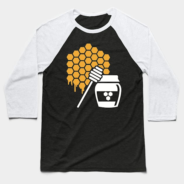 Honey Baseball T-Shirt by Designzz